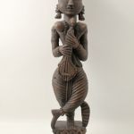 821 4299 WOODEN SCULPTURE